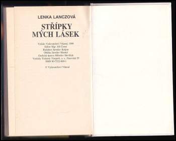 Lenka Lanczová: Střípky mých lásek