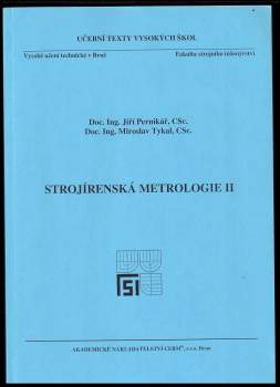 Strojírenská metrologie II