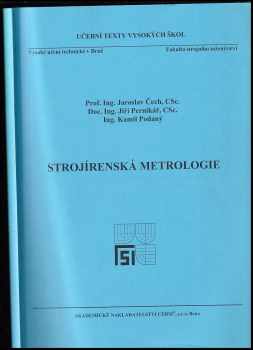 Jaroslav Čech: Strojírenská metrologie