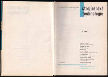 Miroslav Hluchý: Strojírenská technologie