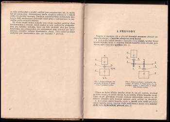 Josef Bartoš: Strojní součásti pro 3. ročník průmyslových škol strojnických se čtyrletým studiem a pro studium abiturientů jedenáctiletých středních škol na průmyslových školách strojnických
