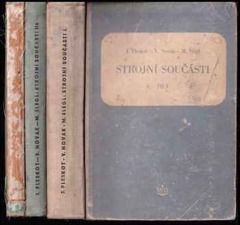 Josef Pleskot: Strojní součásti