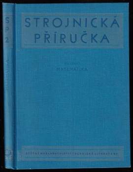 Strojnická příručka - Matematika - díl druhý