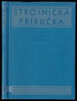Strojnická příručka - Matematika - díl druhý