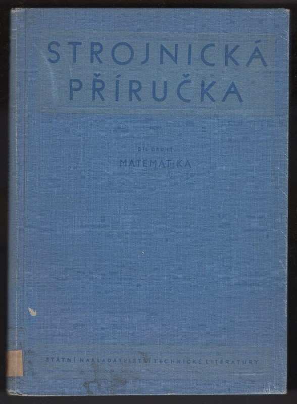 Strojnická příručka - Matematika - díl druhý