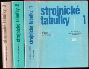 Strojnické tabulky