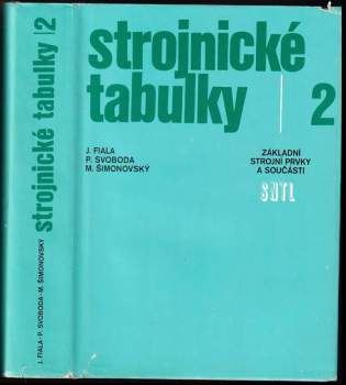 Pavel Svoboda: Strojnické tabulky