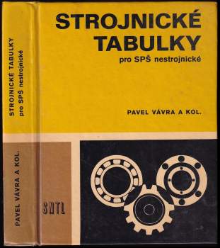 Pavel Vávra: Strojnické tabulky