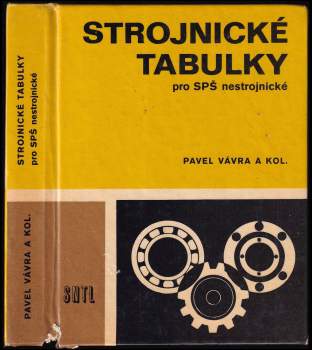 Pavel Vávra: Strojnické tabulky