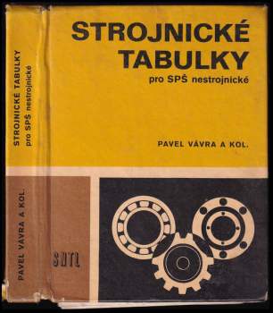 Pavel Vávra: Strojnické tabulky