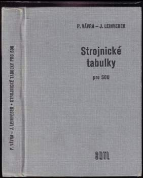 Strojnické tabulky pro střední odborná učiliště