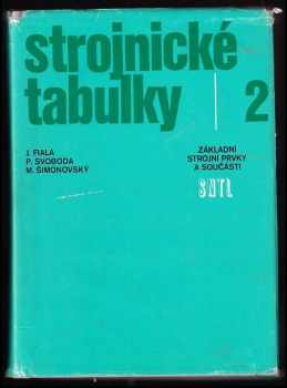 Karel Šťastný: Strojnické tabulky