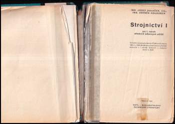 Zdeněk Holoubek: Strojnictví I pro 1. ročník středních odborných učilišť