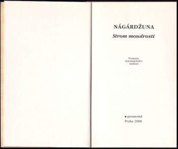 Nágárdžuna: Strom moudrosti