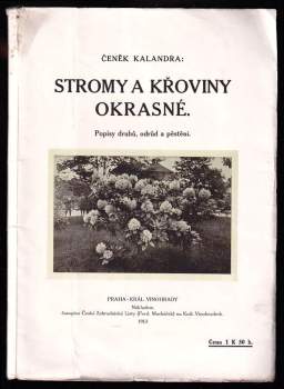 Stromy a křoviny okrasné
