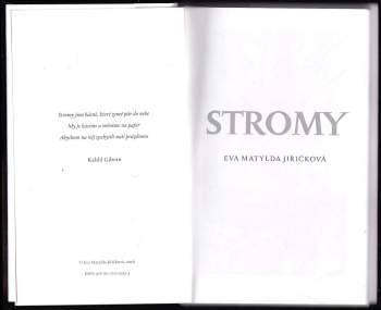 Eva Jiříčková: Stromy