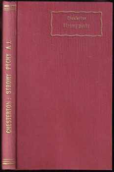 Stromy pýchy - G. K Chesterton (1926, Ladislav Kuncíř) - ID: 687014