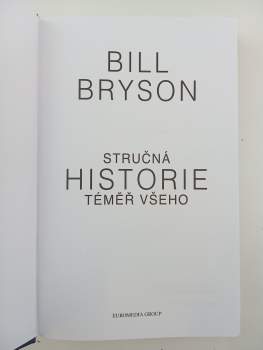 Bill Bryson: Stručná historie téměř všeho