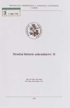 Stručná historie zahradnictví