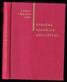 Libuše Bubeníková: Stručná mluvnice angličtiny