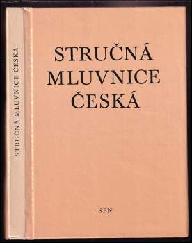 Bohuslav Havránek: Stručná mluvnice česká