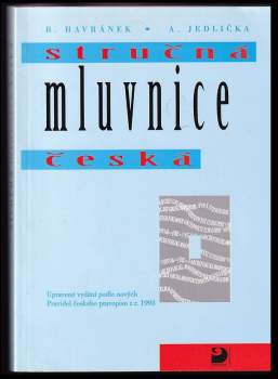 Bohuslav Havránek: Stručná mluvnice česká