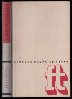 František Trávníček: Stručná mluvnice česká