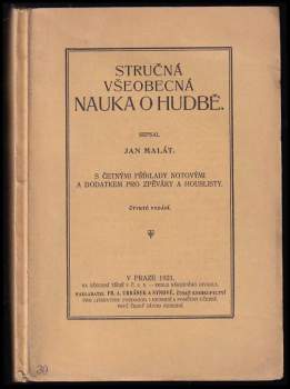 Stručná všeobecná nauka o hudbě