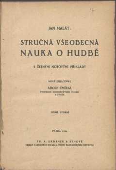 Stručná všeobecná nauka o hudbě