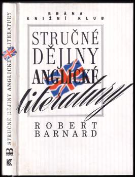 Robert Barnard: Stručné dějiny anglické literatury