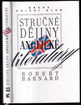 Robert Barnard: Stručné dějiny anglické literatury