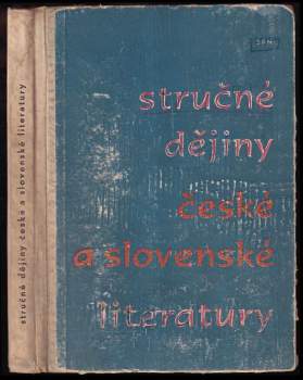 Stručné dějiny české a slovenské literatury