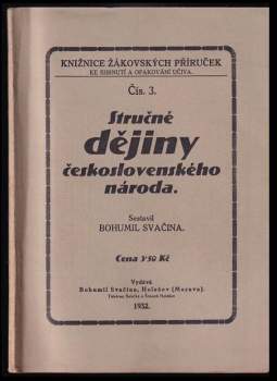 Stručné dějiny československého národa