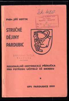 Stručné dějiny Pardubic