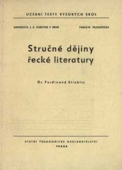 Stručné dějiny řecké literatury