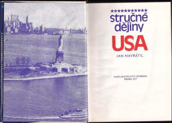 Jan Navrátil: Stručné dějiny USA