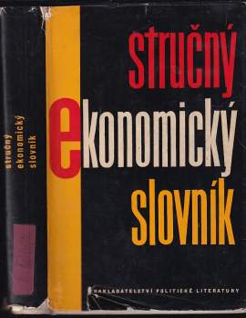 Stručný ekonomický slovník
