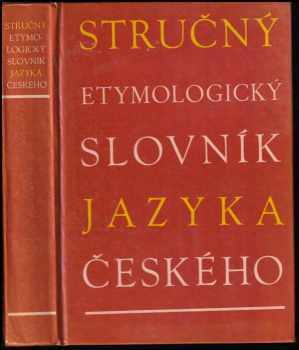 Stručný etymologický slovník jazyka českého