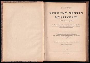 František Frič: Stručný nástin myslivosti v 1200 otázkách a odpovědích o životě ... zvěře ... o loveckých psech a zbraních