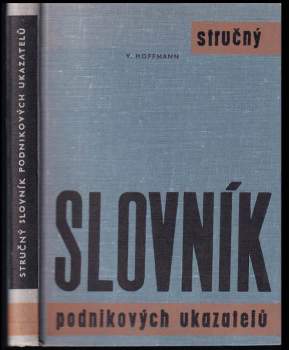 Stručný slovník podnikových ukazatelů