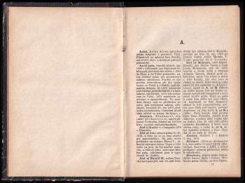 Jakub Malý: Stručný všeobecný slovník věcný