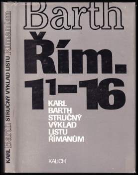 Stručný výklad listu Římanům : Řím 1, 1-16