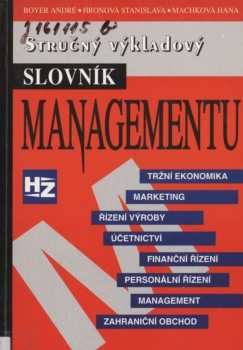 Stručný výkladový slovník managementu