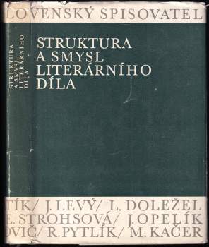 Struktura a smysl literárního díla