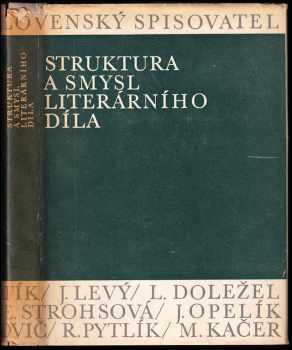 Struktura a smysl literárního díla