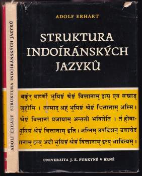 Adolf Erhart: Struktura indoíránských jazyků