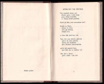 Josef Hora: Struny ve větru