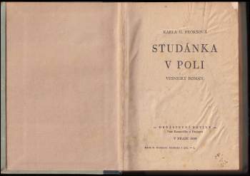 Karla Prokšová: Studánka v poli