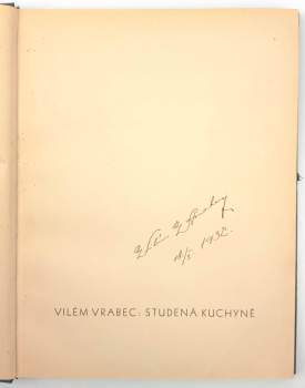 Vilém Vrabec: Studená kuchyně