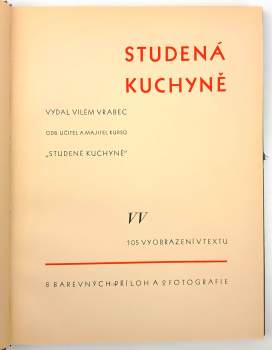 Vilém Vrabec: Studená kuchyně